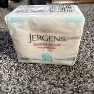 Jergens Mild Soap, 3 Bars/pk, 3 Total Bars, Sodium Tallowate 3oz EA